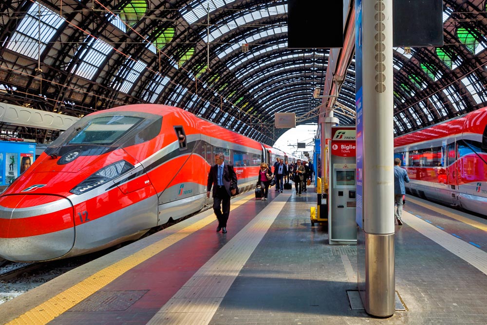 Como é viajar de trem pela Europa?
