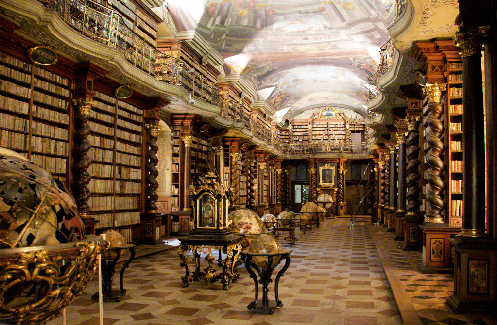 A mais bela biblioteca do mundo