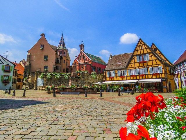 A vila de Eguisheim