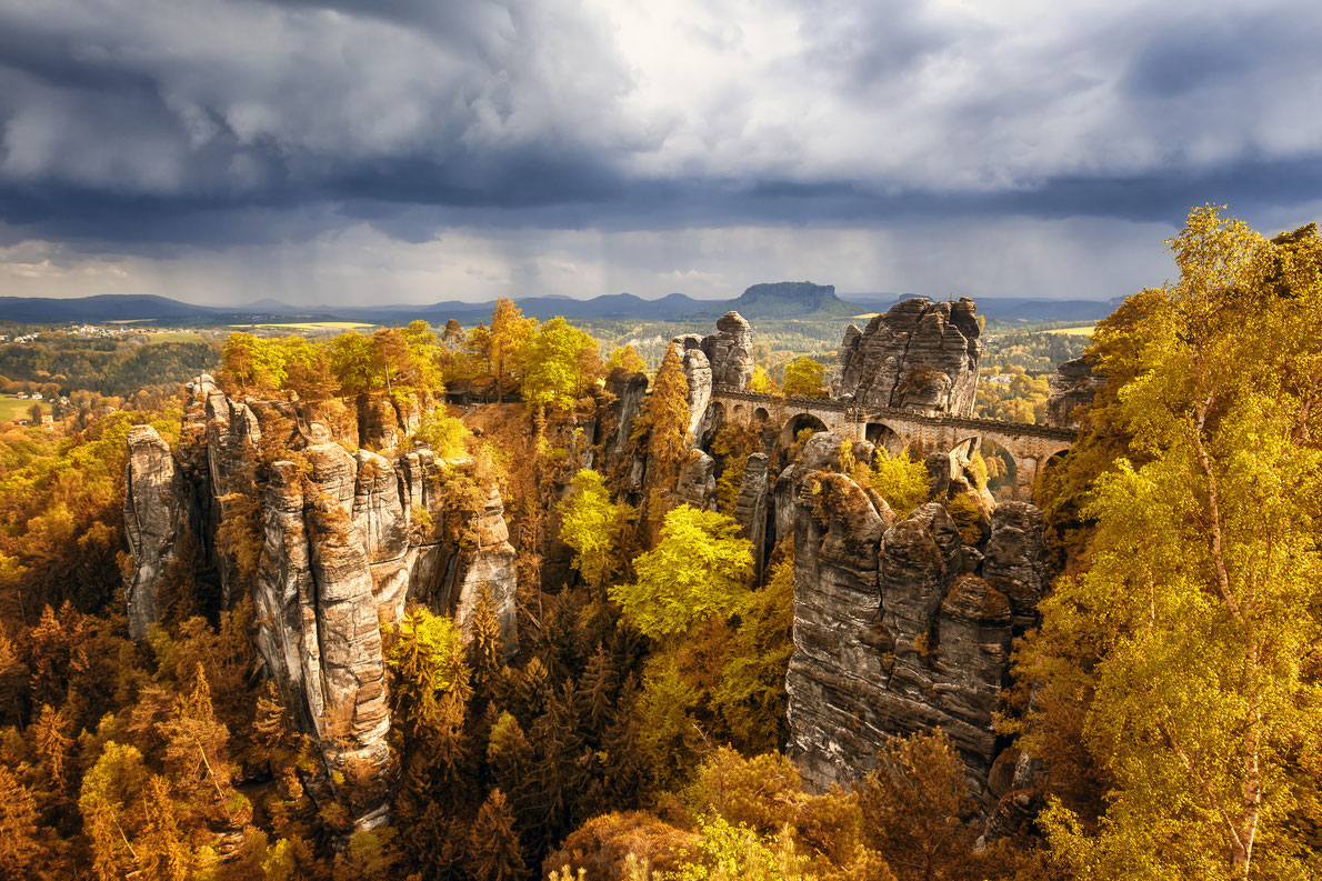 A Ponte Bastei, Lohmen - Alemanha